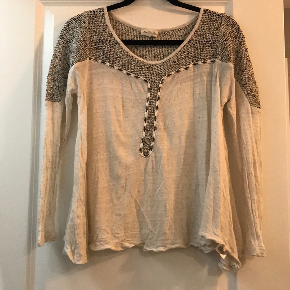 Anthropologie Woven Top